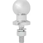 Pricenet Trekhaakkogel 50 mm recht staal m16 x 55 mm zilver