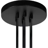 Lucide 7-lichts hanglamp Fix zwart