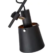 Lucide Plafondspot Quinny - 2xe27 - Zwart - Dimbaar - Staal