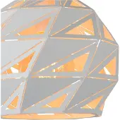 Lucide MALUNGA - Hanglamp - Ø 25 cm - 1xE27 - Wit