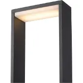 Lucide GOA - Sokkellamp - LED - 1x10W 3000K - IP54 - Antraciet