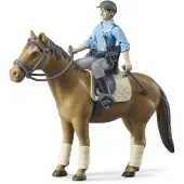 BRUDER Politie te paard |