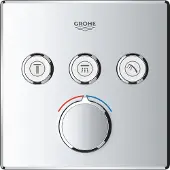 GROHE SmartControl Douchekraan - Inbouw mengkraan - Met omstelling - 3 aansluitingen