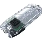 Nitecore Tube V2.0 Transparent, oplaadbare LED-sleutelhangerzaklamp