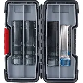 Bosch 2607010904 Decoupeerzagenset Wood and Metal, 40-delig, 1-noks schacht 1 set(s)