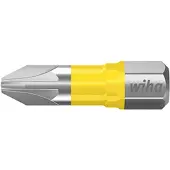 Wiha 41590 Kruis-bit Aandrijving: 1/4 (6,3 mm) Uitvoering: Kruiskop Pozidriv PZ 3 25 mm