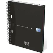 Oxford Notitieboekje + schrijfblok, EuropeanBook Office Oxford 90g/sqm A4+ gelinieerd 120 vellen (A4+, Rijen, Hardcover)