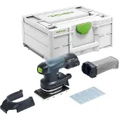 Festool RTSC 400-Basic 18V Li-Ion Accu Vlakschuurmachine Body - 80 X 130mm - Koolborstelloos