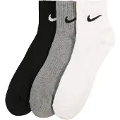 Nike Sportsokken grijs gemêleerd / zwart / wit
