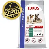 Lukos Skin Sensitive - premium hondenvoer 2 x 12 kg