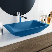 Mondiaz Topi Solid Surface waskom 60x35cm jeans