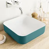 Mondiaz Binx Solid Surface waskom 36x36cm smag / talc