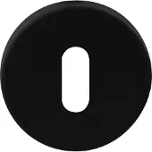 GPF bouwbeslag GPF Sleutelrozet rond 50x8mm zwart
