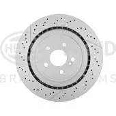 Hella 8DD 355 126-871 Remschijf