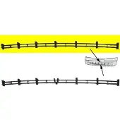 VAN WEZEL 3742590 Ventilatiegrille, bumper