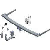 BRINK Afneembare trekhaak, BMU kogel voor o.a. AUDI, SEAT, SKODA, VOLKSWAGEN