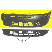 VAN WEZEL 1620574 Bumper