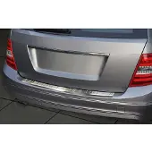Avisa RVS Achterbumperprotector Mercedes C-Klasse W204 Kombi 2011-2014 'Ribs' voor o.a. MERCEDES-BENZ