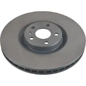 FEBI BILSTEIN Remschijf 107725 voorkant, geventileerd, 1 Stuk