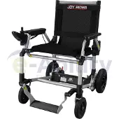 E-Ability Rolstoel JoyRider - Elektrisch en makkelijk opvouwbaar (Zwart, 85,5 x 64 x 91 cm)