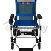 E-Ability Rolstoel JoyRider - Elektrisch en makkelijk opvouwbaar (Blauw, 85,5 x 64 x 91 cm)