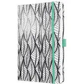 Sigel notitieboek Jolie WHITENED LEAVES A5 hardcover 174 pagina's gelinieerd 80 grams