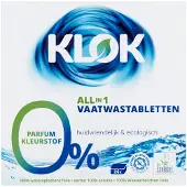 Klok Eco Vaatwastablet All In 1 26tabl