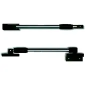 Dulimex - Teleuitzetter binnen- en buitendraaiend 50 cm RVS finish met zwart