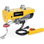 Powerplus POWX901 Elektrische kabeltakel - 1000W - Max. 400kg - 12m stalen kabel
