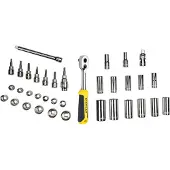Stanley Doppenset 1/2 inch 6-kan