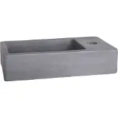 Differnz Force fontein 40x22x8cm 1 kraangat Beton 38.005.32
