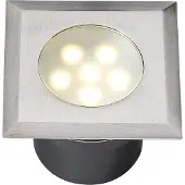 Garden Lights Grondspot 12V | Leda | Warm wit | Zilvergrijs | 1W