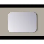 Sanicare Spiegel Rechthoek Q-Mirrors Afgeronde Hoeken 60x90 cm PP Geslepen Incl. Ophanging