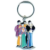 Rock Off The - Yellow Submarine Band Sleutelhanger - Multicolours
