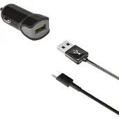 Celly Autolader USB-A + USB-A to USB-C Kabel 12W