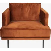 Sissy-Boy The Duchess velvet loveseat Juke roest