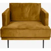 Sissy-Boy The Duchess velvet loveseat Juke Okergeel