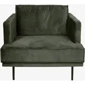 Sissy-Boy The Duchess velvet loveseat Juke dark green hunter