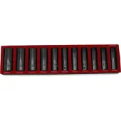Mtools Krachtdoppenset 11-dlg 1/2", 8cm lang model