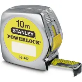 Stanley handgereedschap Rolbandmaat Powerlock 10 m | 133442 - 1-33-442
