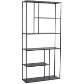Moods Stalen kast wit 90x30x188 cm