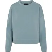 Pieces Sweatshirt 'PCChilli' turquoise