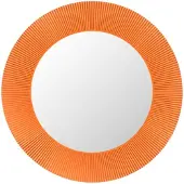 Kartell All Saints Mirror Without Lighting | Tangerine Orange