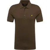 Lyle & Scott Shirt 'ESS' donkergroen