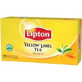 Lipton Thee yellow label met envelop 100x1.5gr