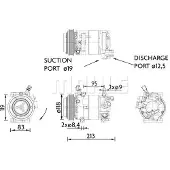MAHLE ORIGINAL ACP 1468 000P Aircopomp