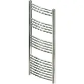Eastbrook Wendover gebogen handdoekradiator 75x120cm 501W chroom