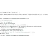 Handicare Linido bev set v toiletbeugel/douchezit