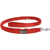 Petlando Trainingslijn Mesh Rood - Hondenriem - 230x1.5 cm