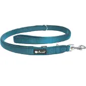 Petlando Trainingslijn Mesh Petrol - Hondenriem - 230x3 cm